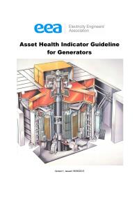 Full size image of Asset Health Indicator Guideline for Generators